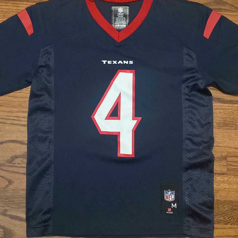 Youth Texans jersey. No signs of wear.
